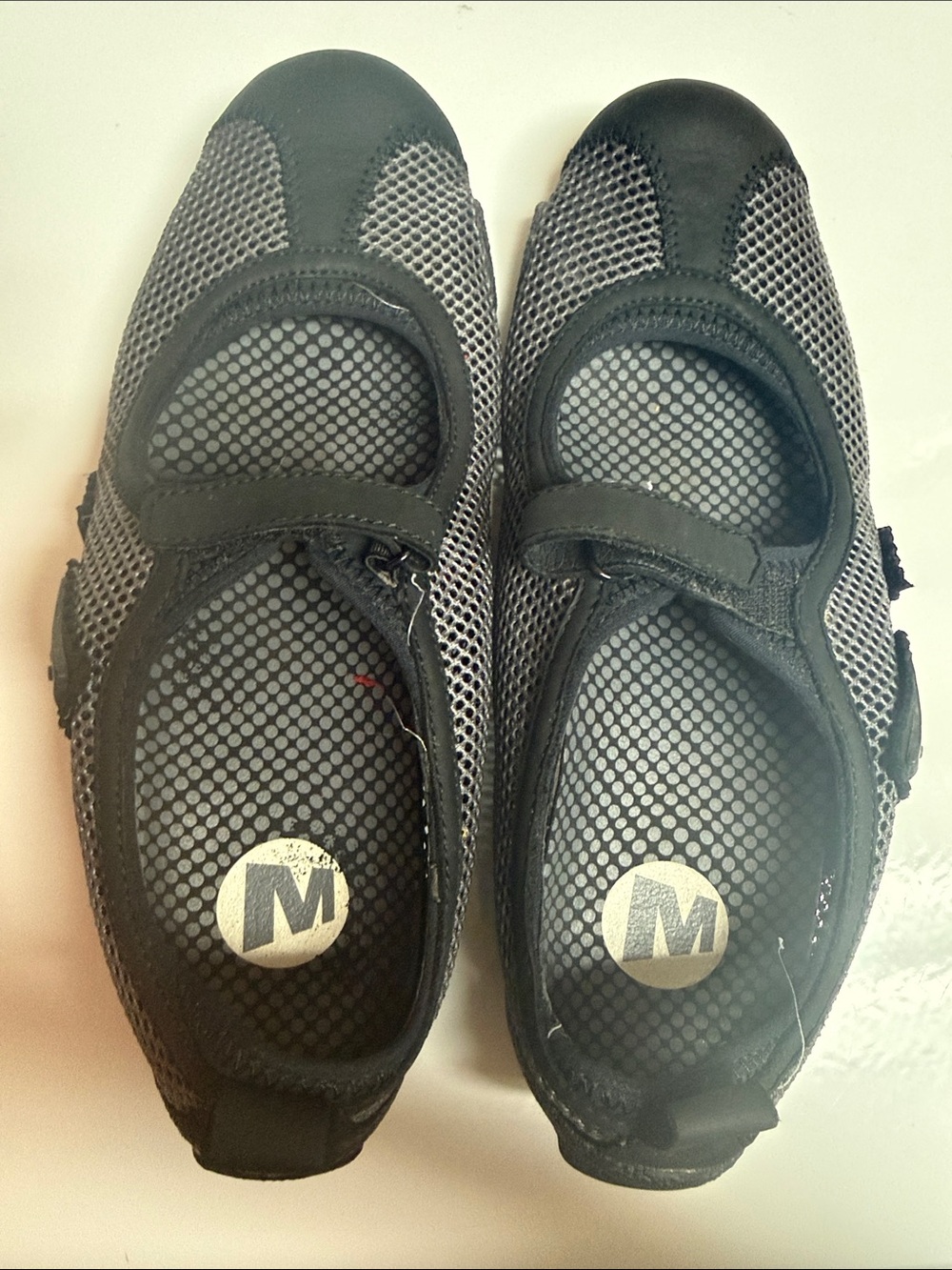 Merrell Women's Black and Gray Athletic Mary Jane Shoes